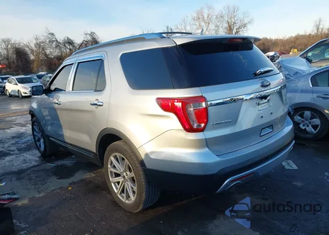 2017 Ford Explorer Limited z USA, uszkodzony, nr VIN 1FM5K8F87HGB80331